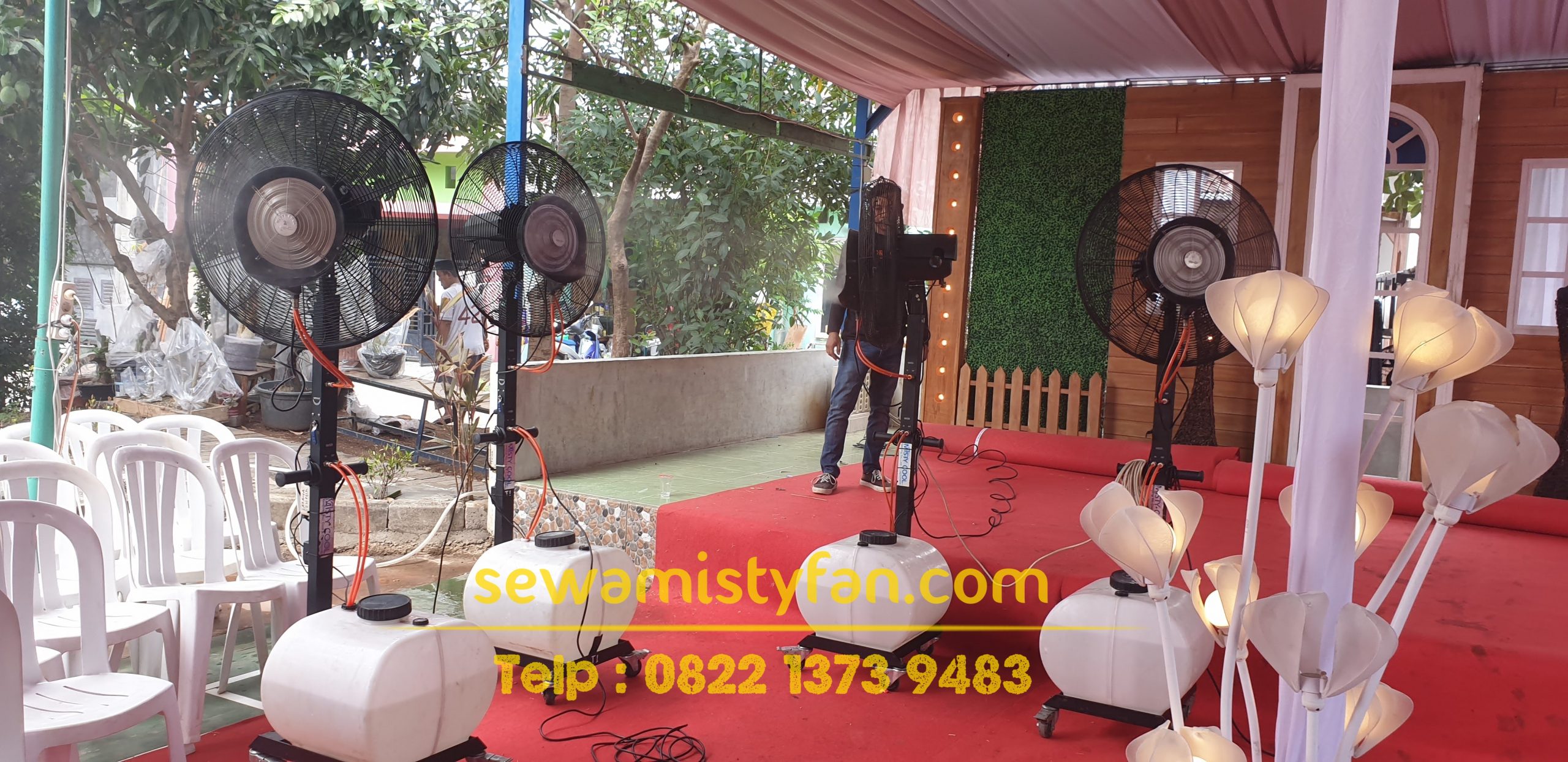 layanan sewa kipas misty fan heavy duty