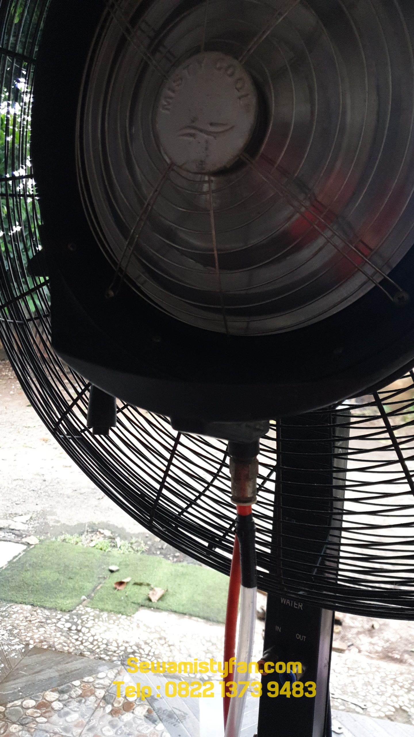 Sewa kipas embun portabel untuk ruang terbuka