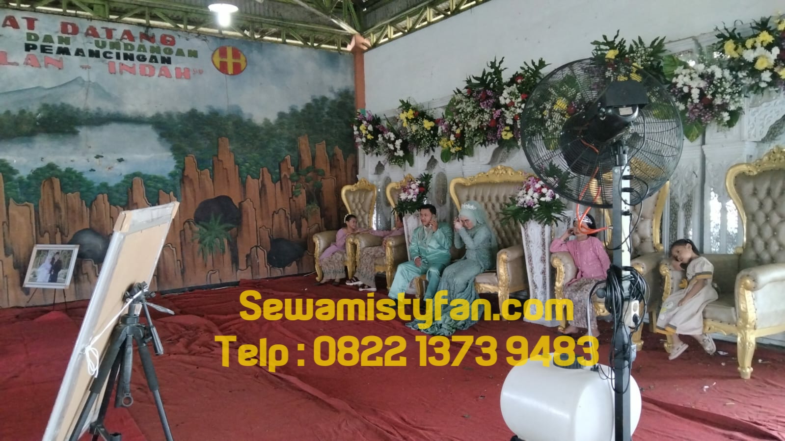 Sewa kipas embun untuk pendingin ruangan
