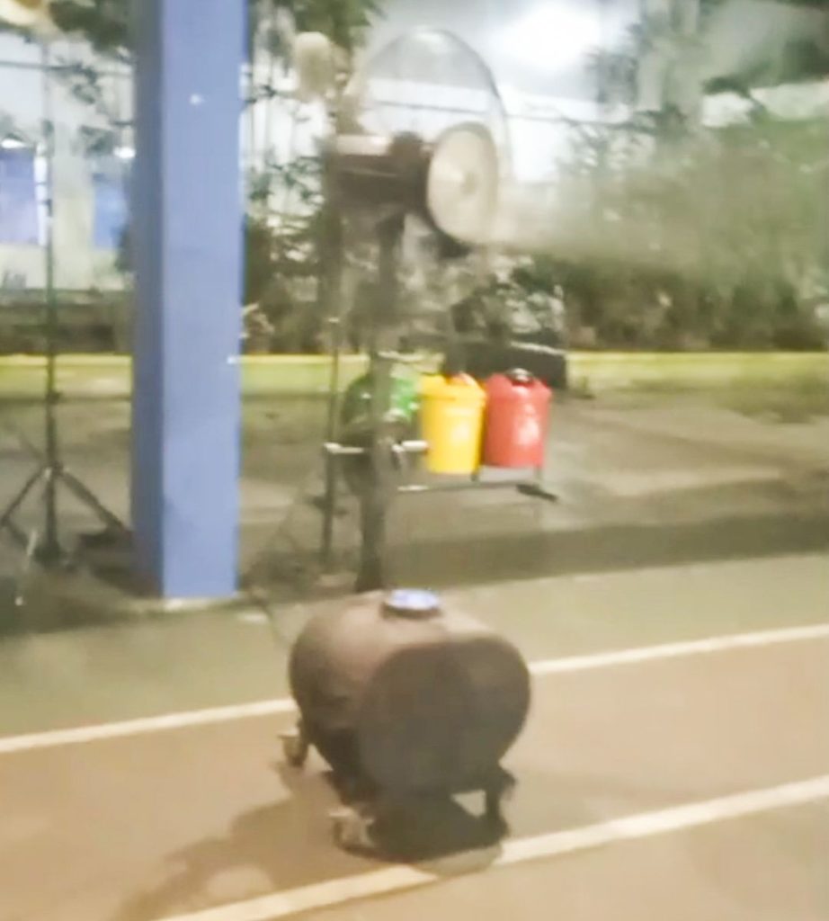 Mist fan elegan resepsi Jakarta Selatan