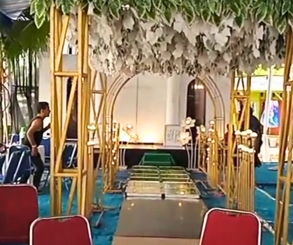Pendingin udara wedding outdoor Jakarta Timur
