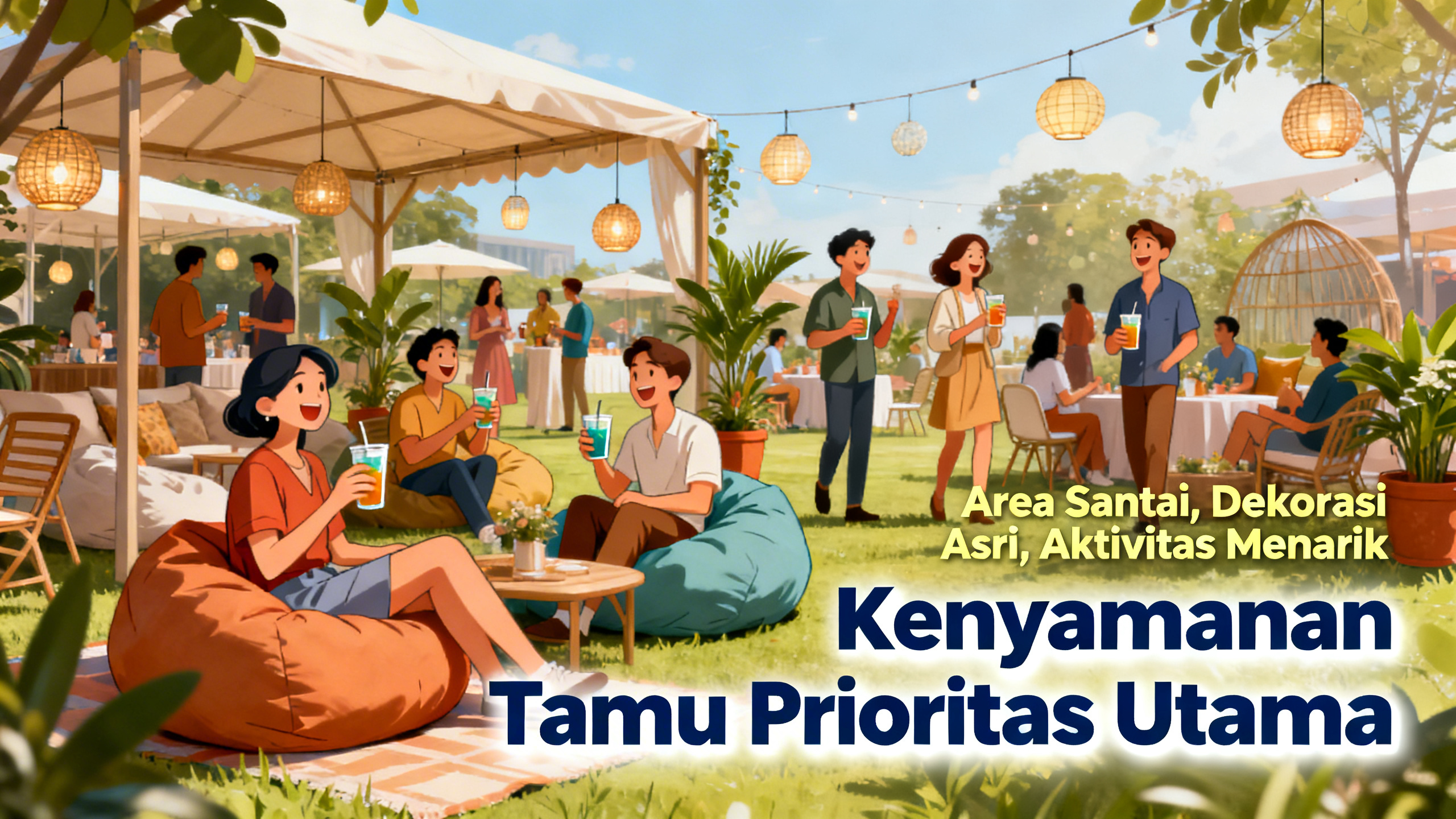 solusi acara outdoor panas