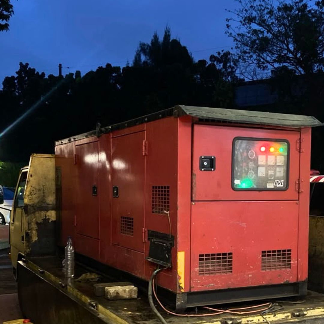 Genset event 40-100 KVA untuk konser dan festival - Aeromist Bayuvara